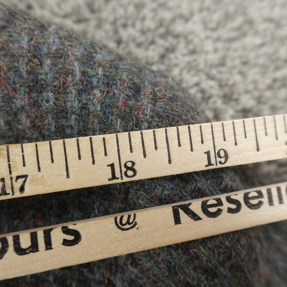 VTG Pendleton Blazer Mens 44 Gray Wool Tweed Elbow Patch Sport Coat Jacket USA - Picture 14 of 15